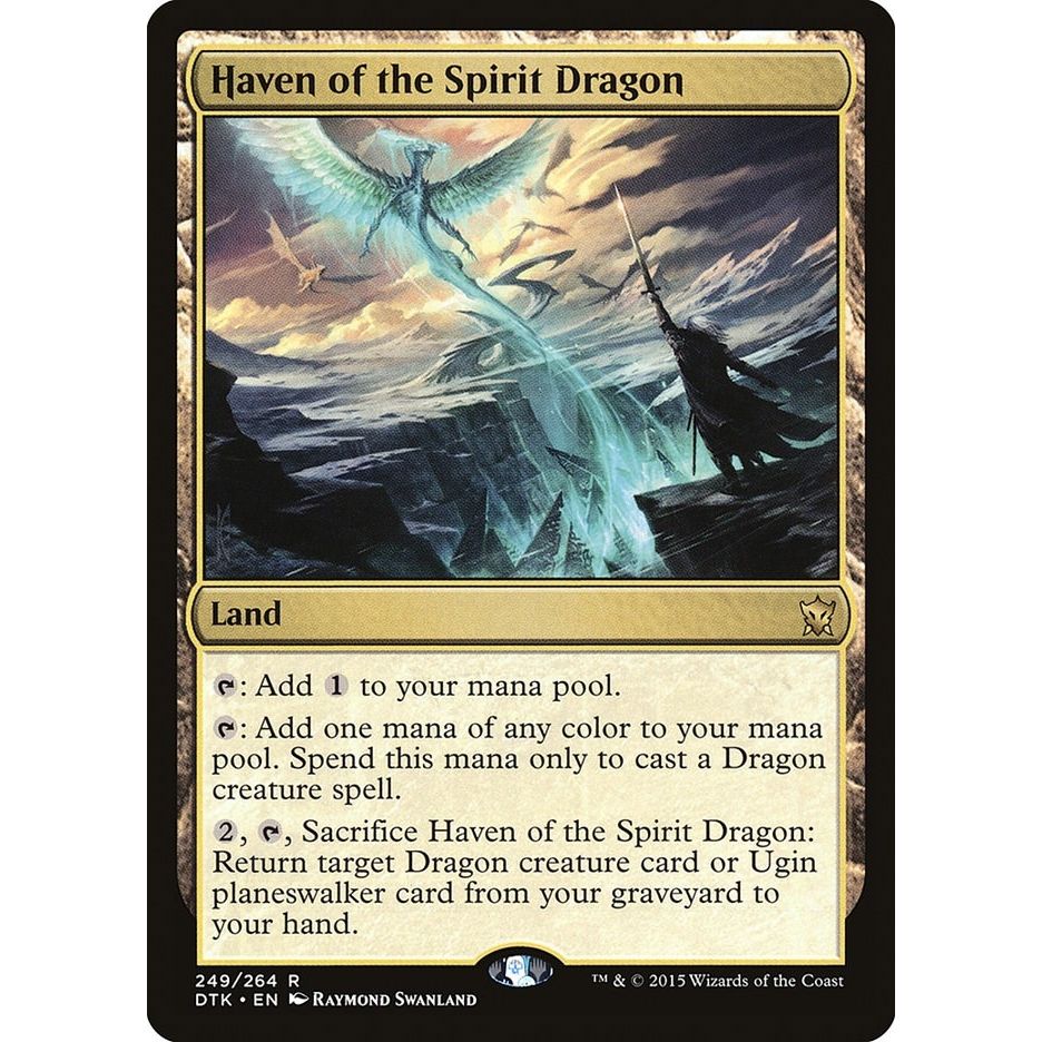 Image for Haven of the Spirit Dragon (249) (DTK) - Magic: The Gathering