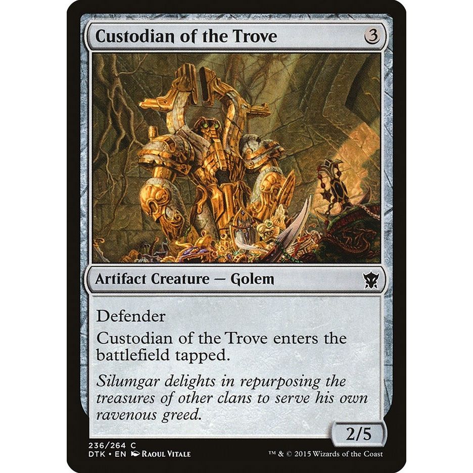 Image for Custodian of the Trove (236) (DTK) - Magic: The Gathering