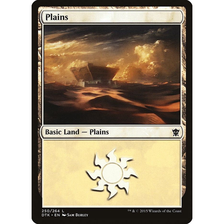 Image for Plains (250) (250) (DTK) - Magic: The Gathering