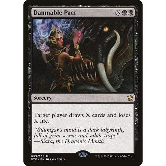Image for Damnable Pact (93) (DTK) - Magic: The Gathering