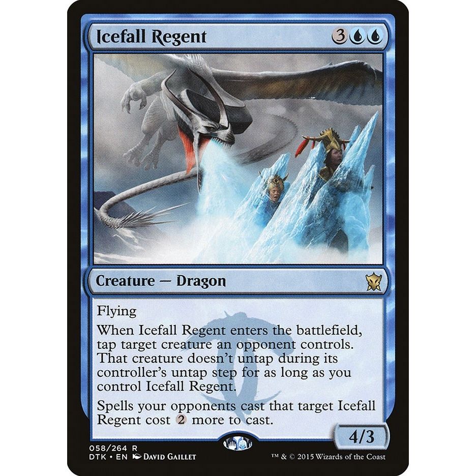 Image for Icefall Regent (58) (DTK) - Magic: The Gathering
