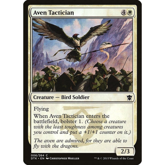 Image for Aven Tactician (6) (DTK) - Magic: The Gathering