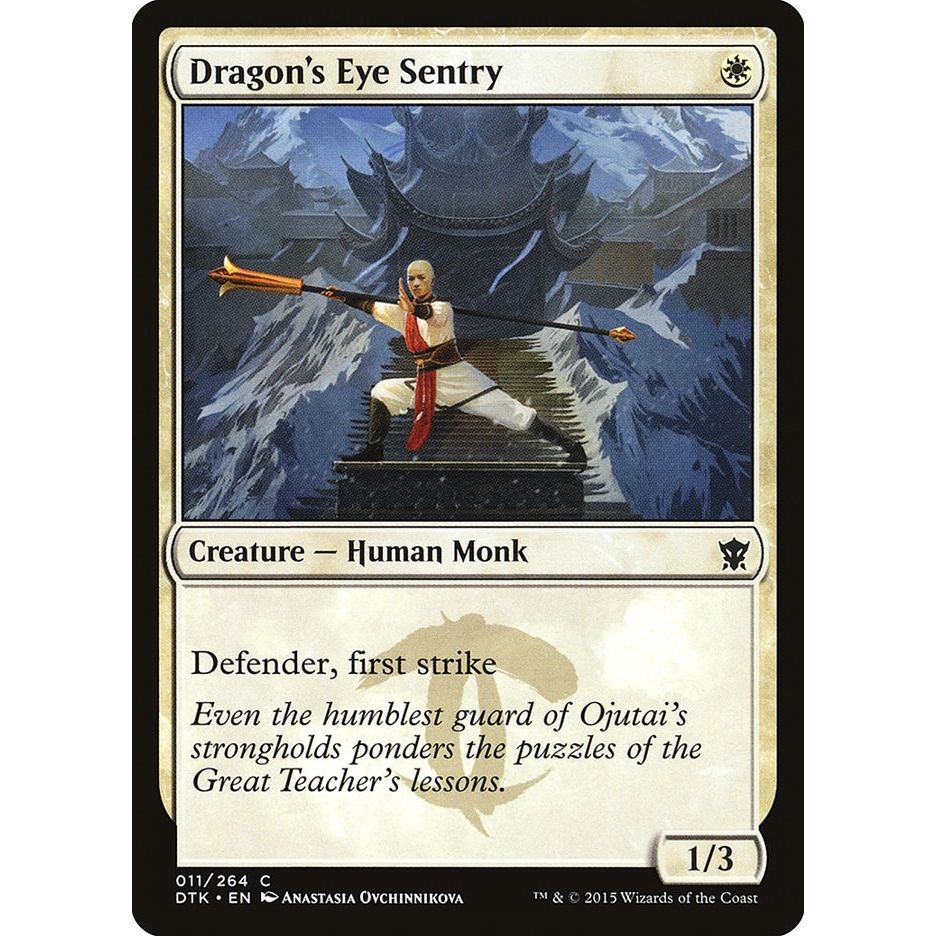Image for Dragon's Eye Sentry (11) (DTK) - Magic: The Gathering