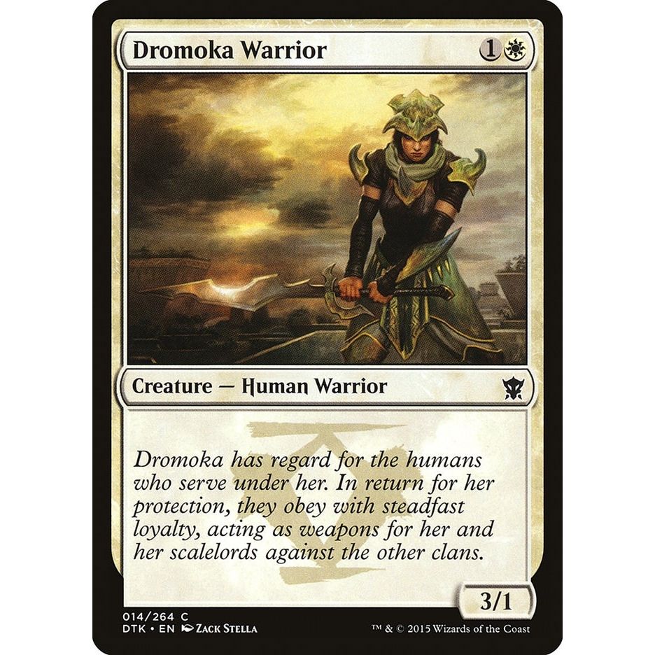 Image for Dromoka Warrior (14) (DTK) - Magic: The Gathering