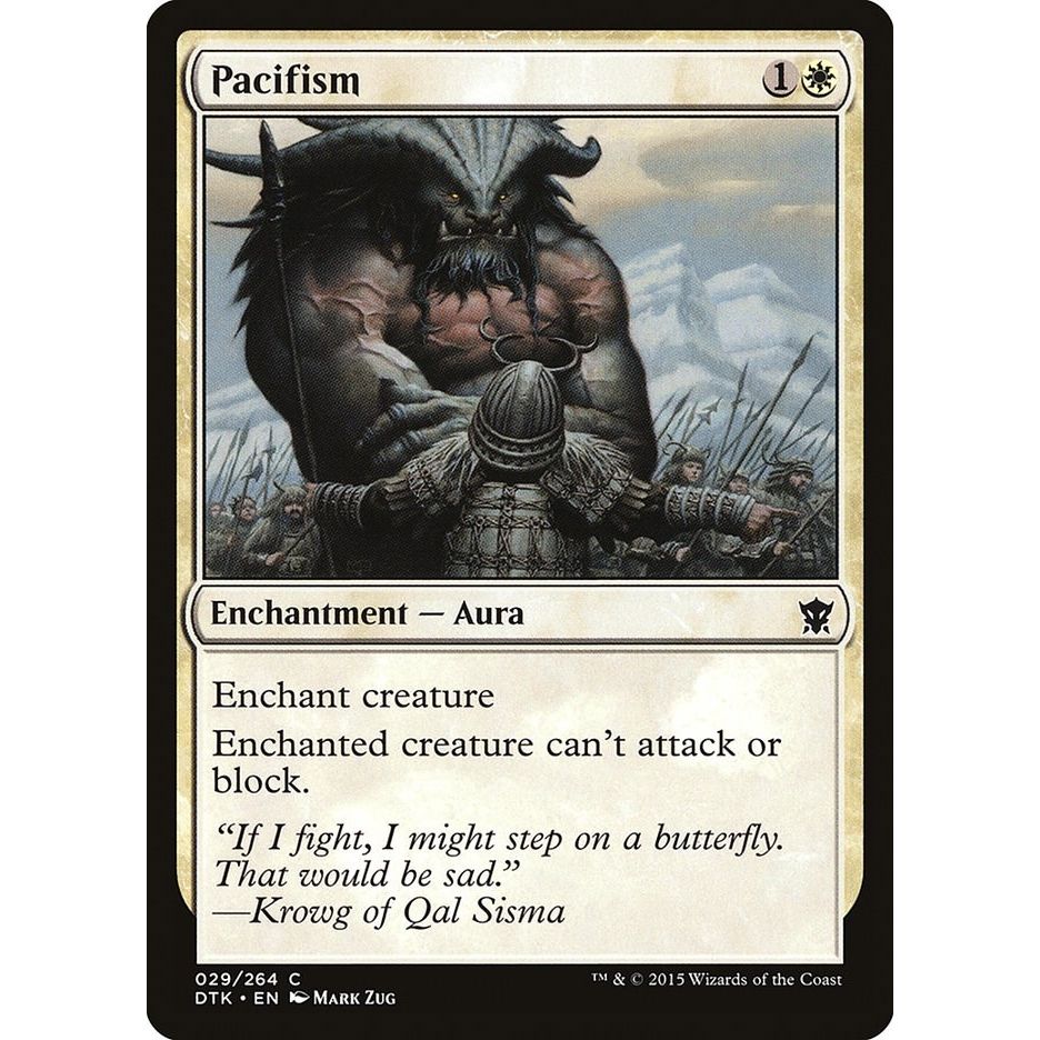 Image for Pacifism (29) (DTK) - Magic: The Gathering