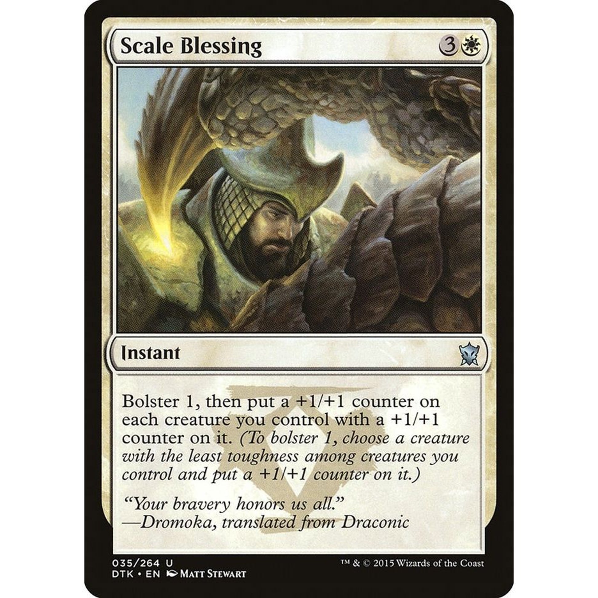 Image for Scale Blessing (35) (DTK) - Magic: The Gathering