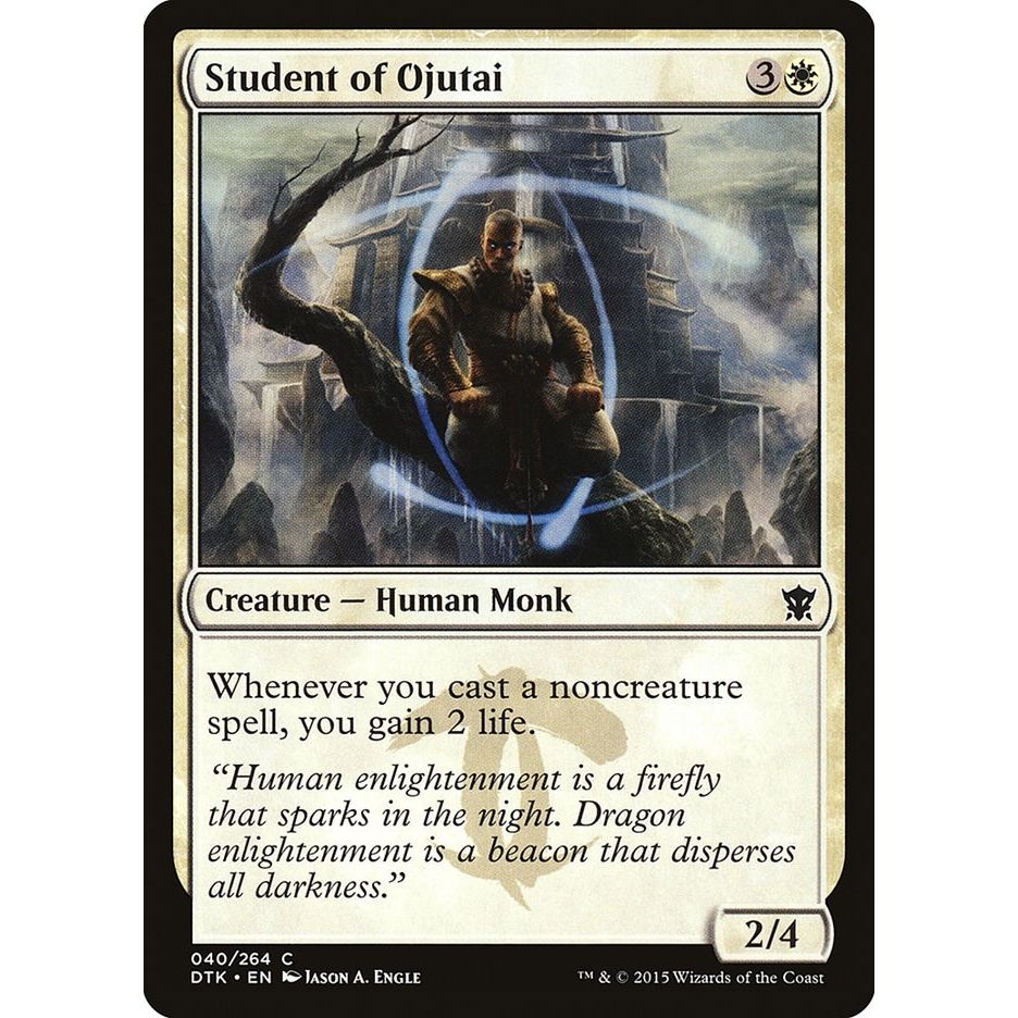 Image for Student of Ojutai (40) (DTK) - Magic: The Gathering