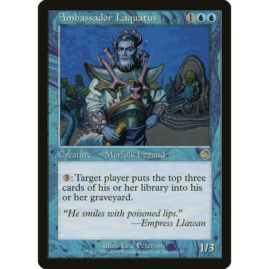 Image for Ambassador Laquatus (23) (TOR) - Magic: The Gathering