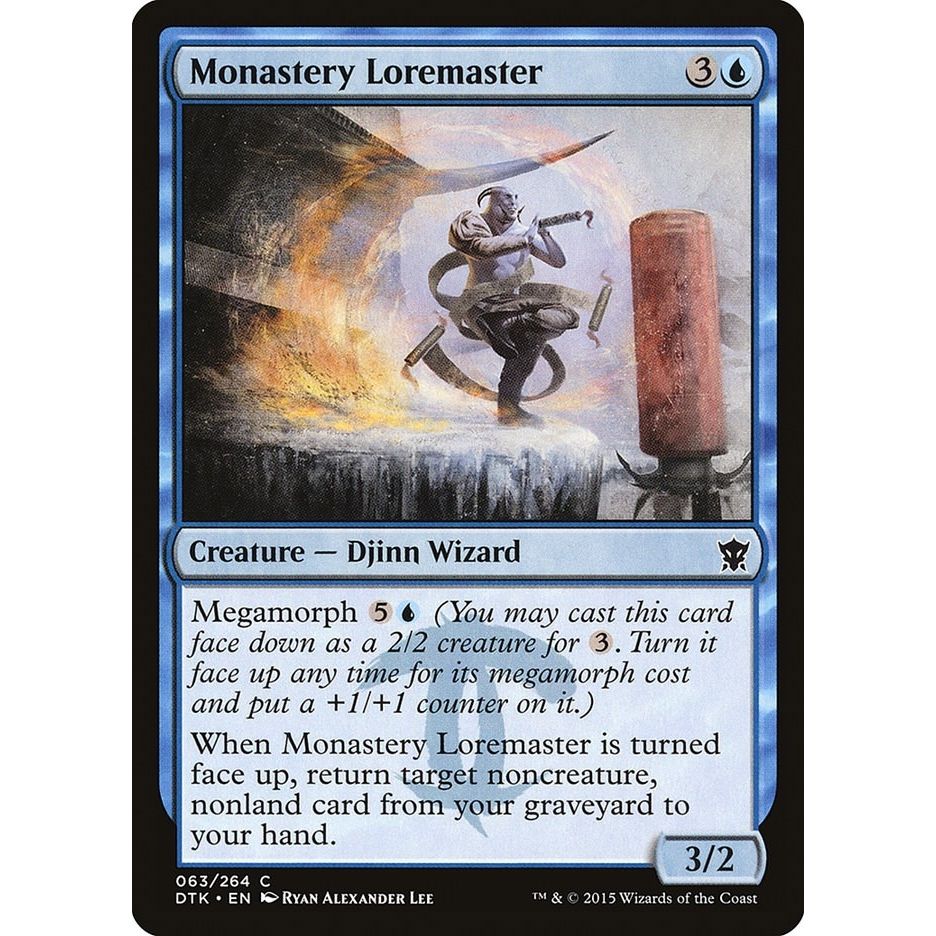 Image for Monastery Loremaster (63) (DTK) - Magic: The Gathering