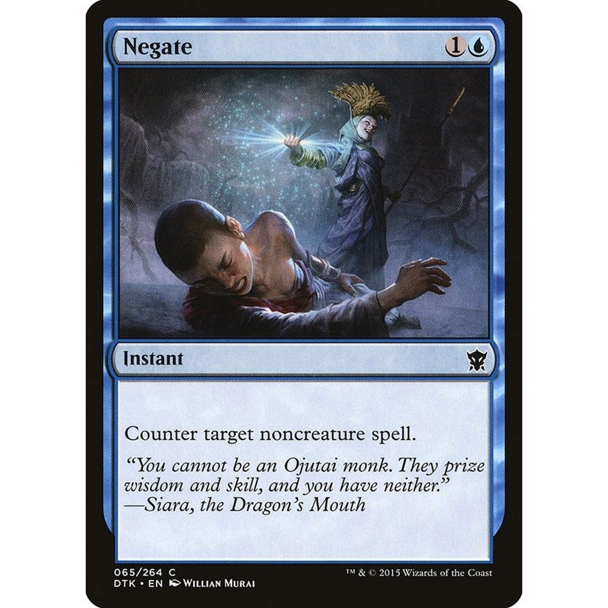 Image for Negate (65) (DTK) - Magic: The Gathering