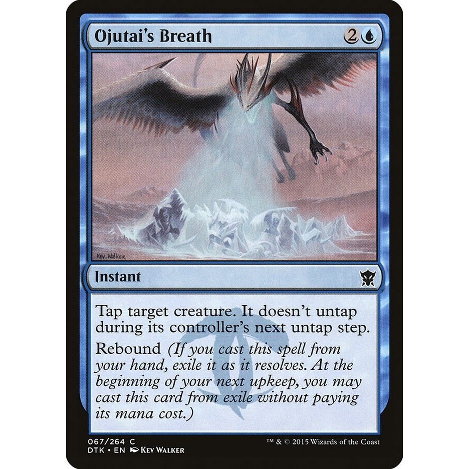 Image for Ojutai's Breath (67) (DTK) - Magic: The Gathering