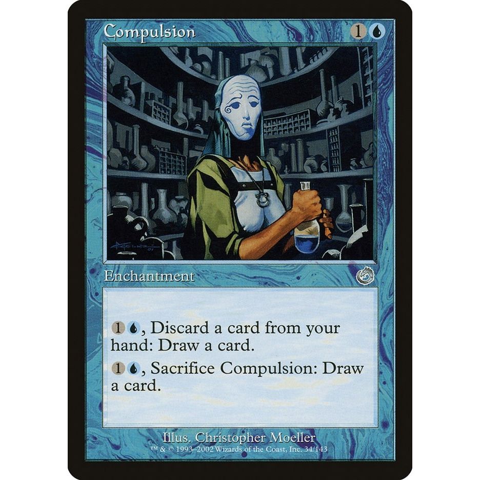 Image for Compulsion (34) (TOR) - Magic: The Gathering
