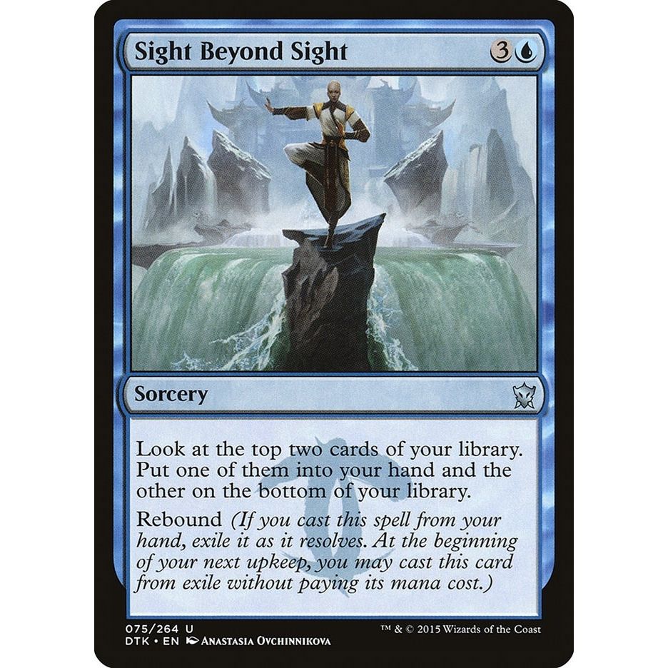 Image for Sight Beyond Sight (75) (DTK) - Magic: The Gathering
