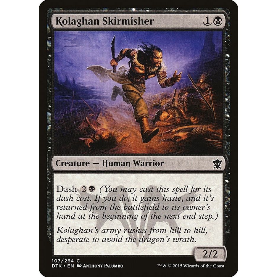 Image for Kolaghan Skirmisher (107) (DTK) - Magic: The Gathering