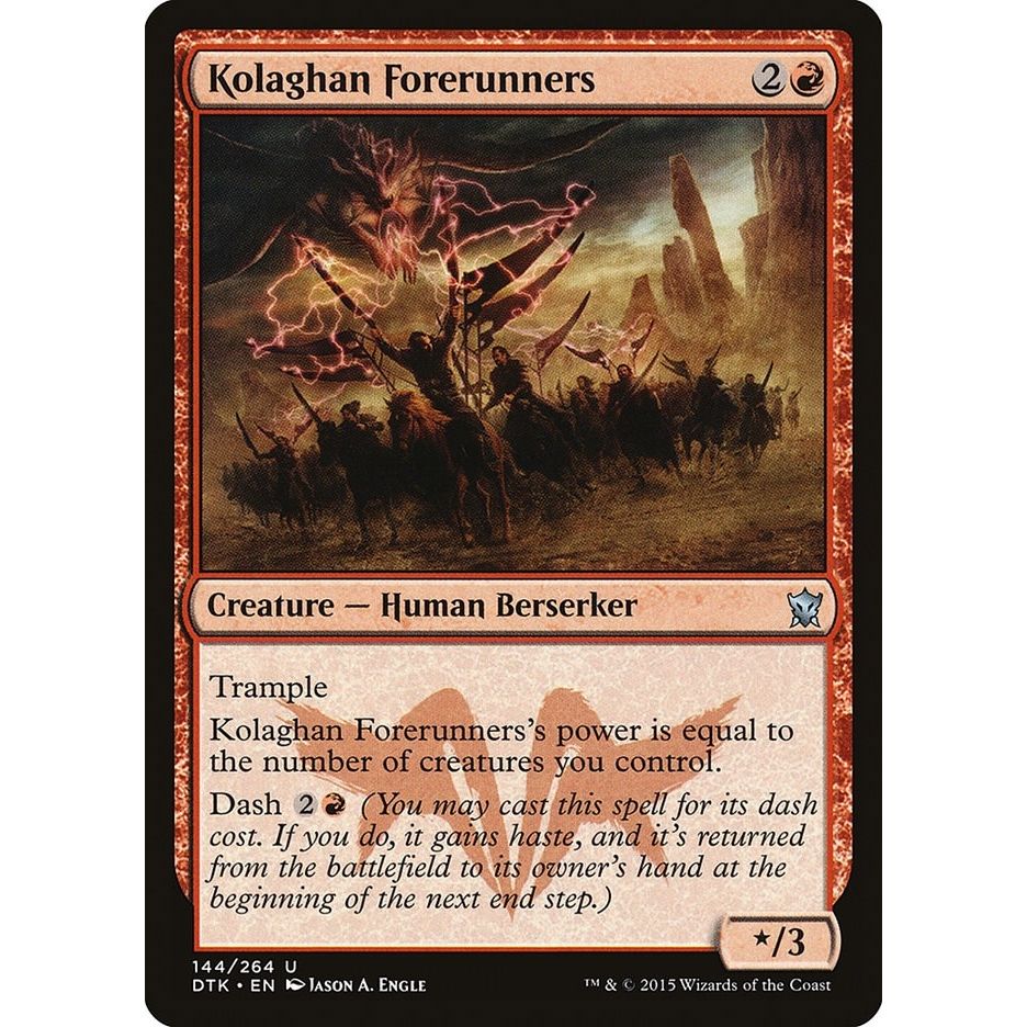 Image for Kolaghan Forerunners (144) (DTK) - Magic: The Gathering