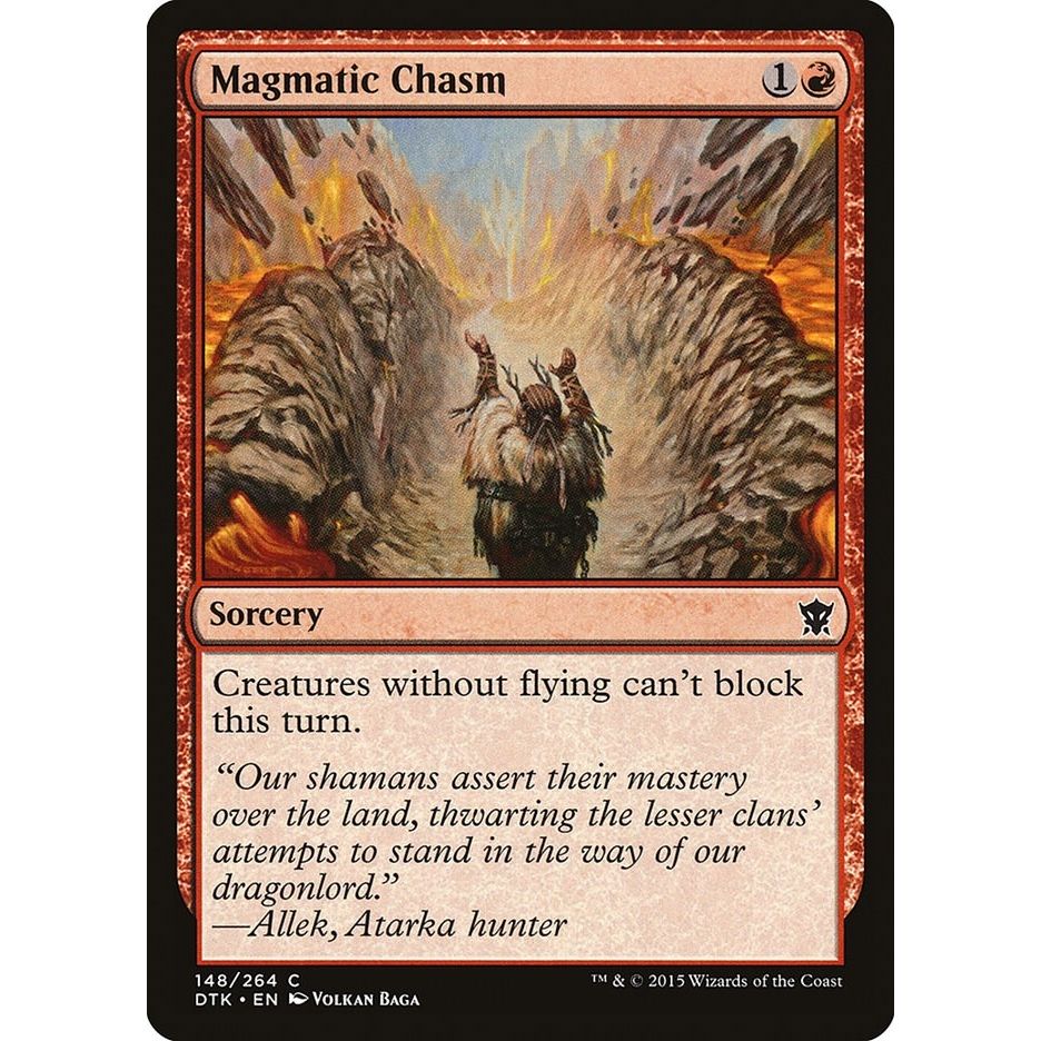 Image for Magmatic Chasm (148) (DTK) - Magic: The Gathering