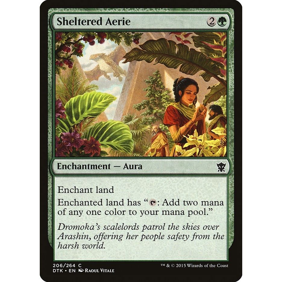 Image for Sheltered Aerie (206) (DTK) - Magic: The Gathering