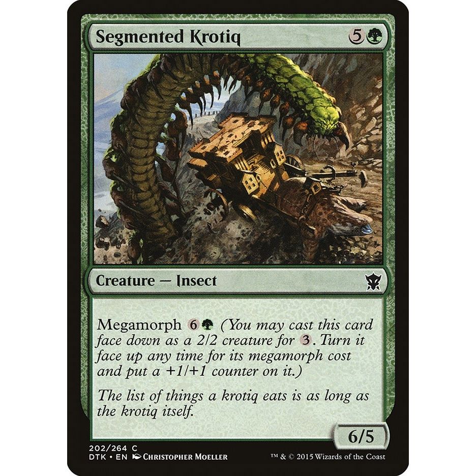 Image for Segmented Krotiq (202) (DTK) - Magic: The Gathering