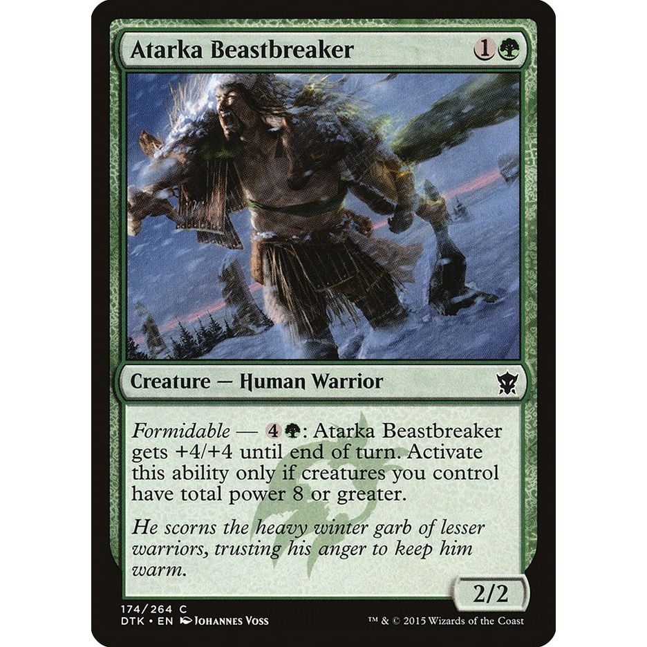 Image for Atarka Beastbreaker (174) (DTK) - Magic: The Gathering