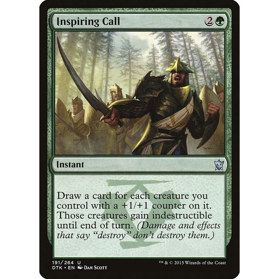 Image for Inspiring Call (191) (DTK) - Magic: The Gathering