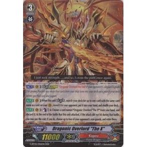 Image for Dragonic Overlord "The X" (G-BT01/006EN) (G-BT01) - Cardfight Vanguard