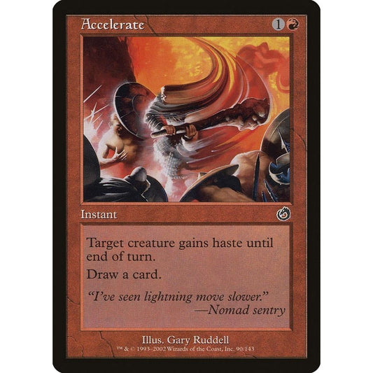 Image for Accelerate (90) (TOR) - Magic: The Gathering