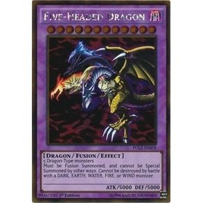 Image for Five-Headed Dragon (PGL2-EN078) (PGL2) - YuGiOh