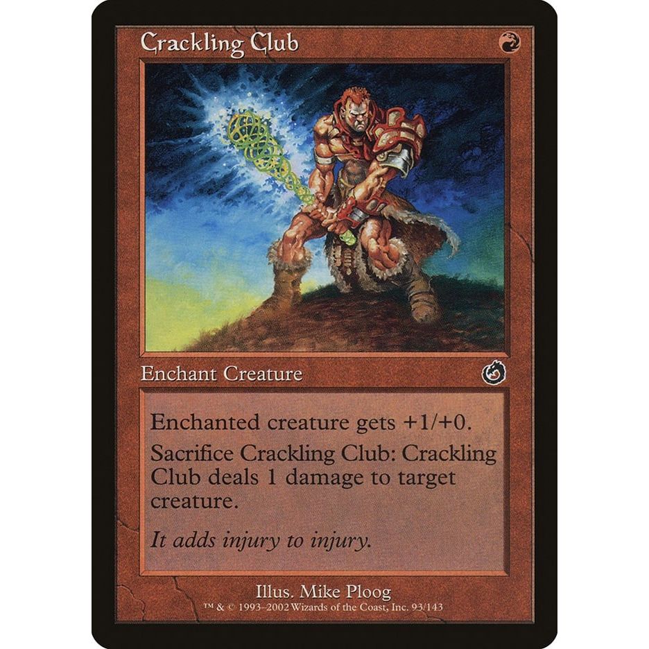Image for Crackling Club (93) (TOR) - Magic: The Gathering