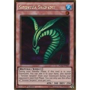Image for Sinister Serpent (PGL2-EN027) (PGL2) - YuGiOh