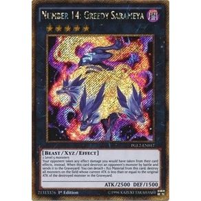 Image for Number 14: Greedy Sarameya (PGL2-EN017) (PGL2) - YuGiOh