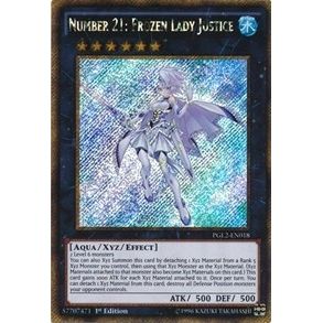 Image for Number 21: Frozen Lady Justice (PGL2-EN018) (PGL2) - YuGiOh