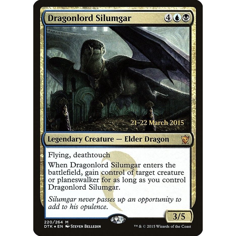 Image for Dragonlord Silumgar (220) (PRE) - Magic: The Gathering