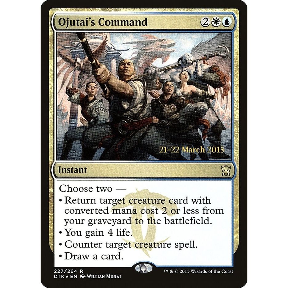 Image for Ojutai's Command (227) (PRE) - Magic: The Gathering