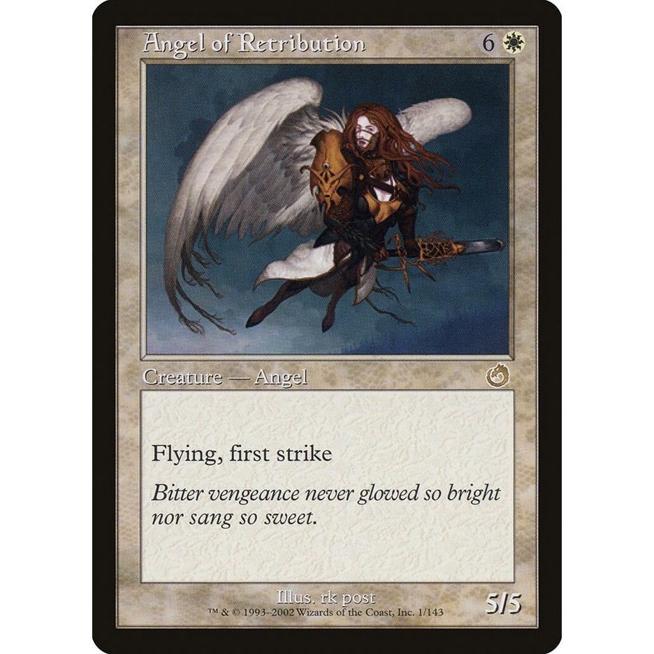 Image for Angel of Retribution (1) (TOR) - Magic: The Gathering