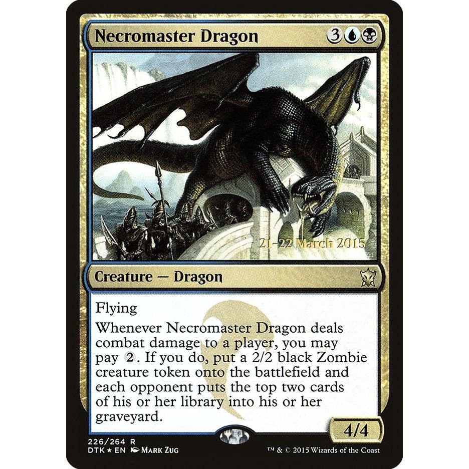 Image for Necromaster Dragon (226) (PRE) - Magic: The Gathering