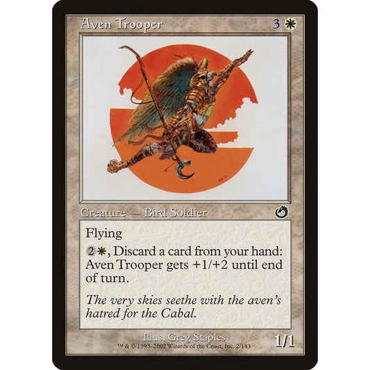 Image for Aven Trooper (2) (TOR) - Magic: The Gathering