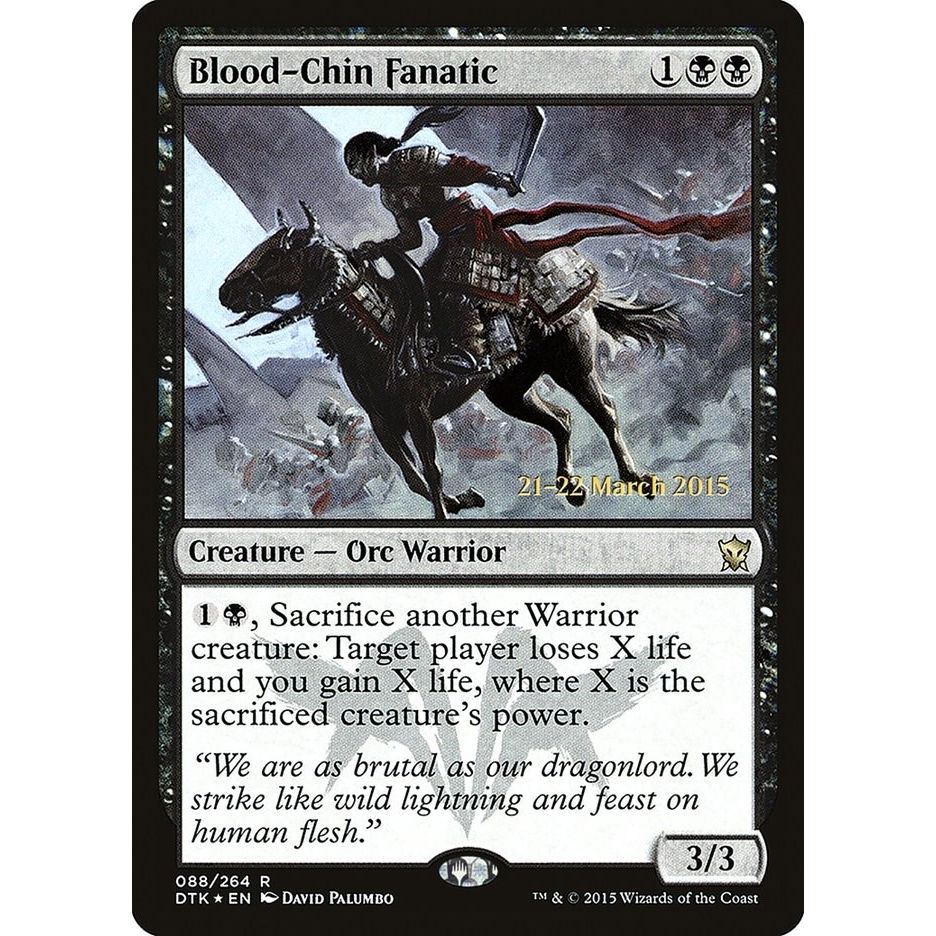 Image for Blood-Chin Fanatic (88) (PRE) - Magic: The Gathering