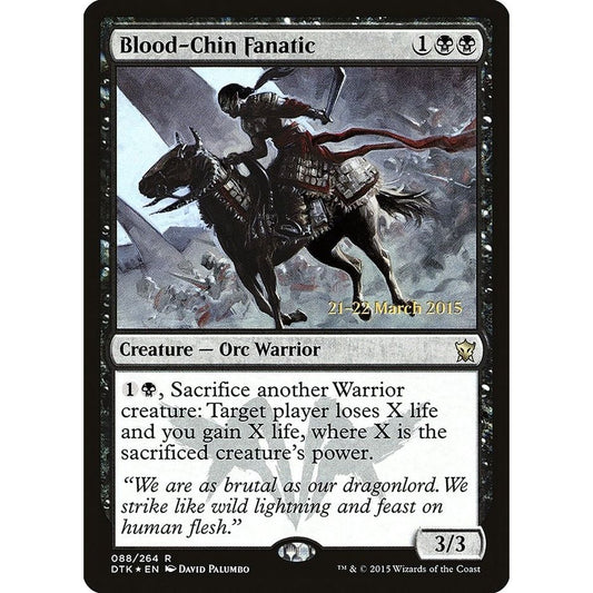 Image for Blood-Chin Fanatic (88) (PRE) - Magic: The Gathering