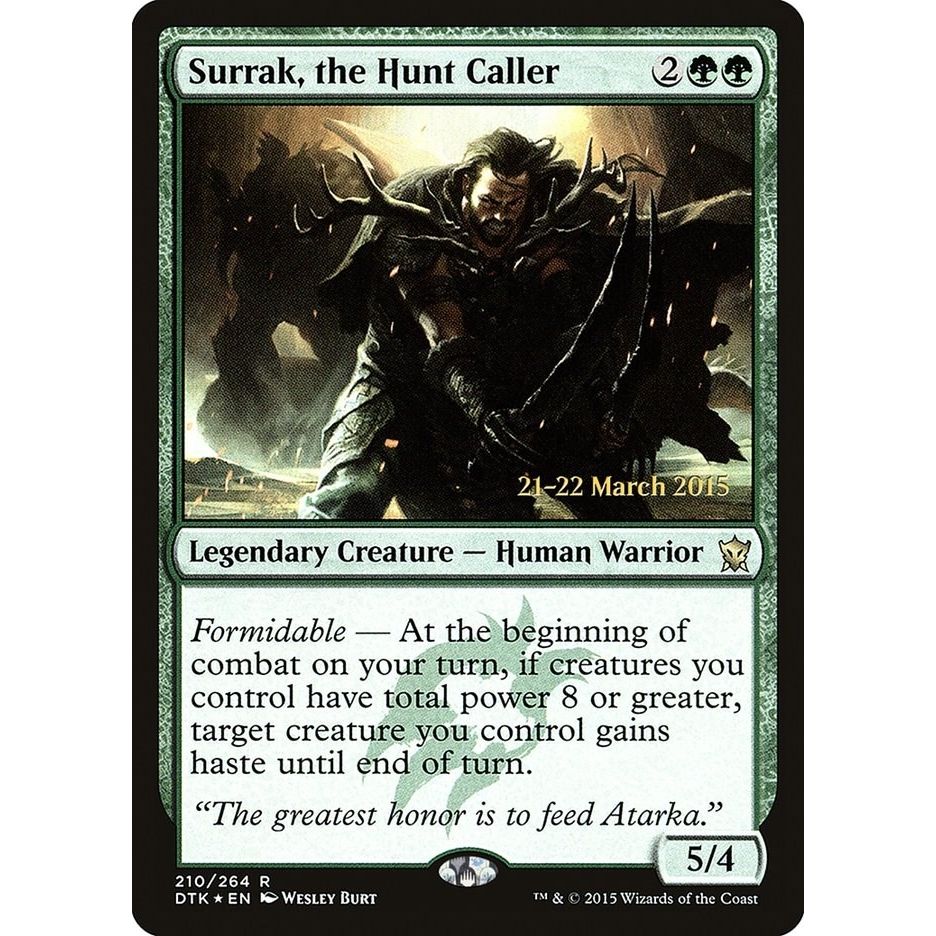 Image for Surrak, the Hunt Caller (210) (PRE) - Magic: The Gathering