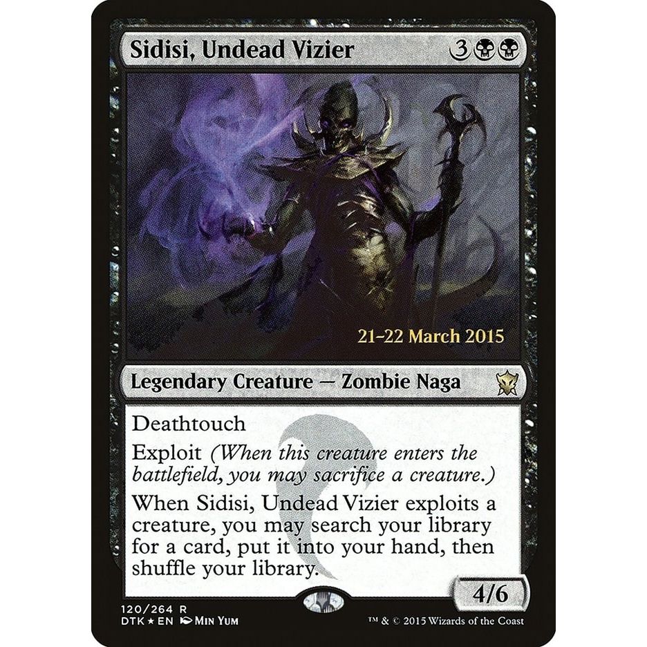 Image for Sidisi, Undead Vizier (120) (PRE) - Magic: The Gathering