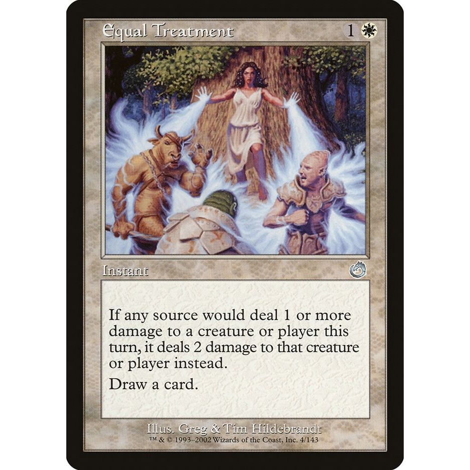 Image for Equal Treatment (4) (TOR) - Magic: The Gathering