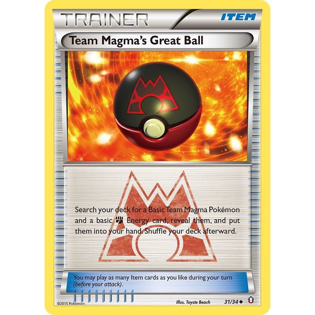 Image for Team Magma's Great Ball (31/34) (DCR) - Pokemon