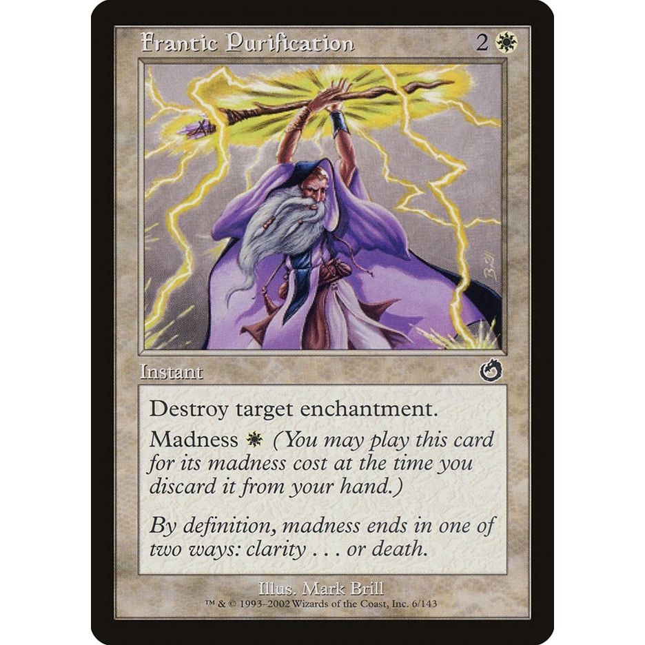 Image for Frantic Purification (6) (TOR) - Magic: The Gathering