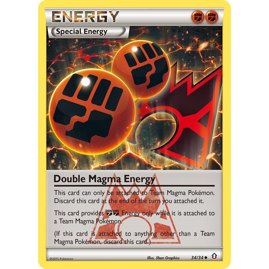 Image for Double Magma Energy (34/34) (DCR) - Pokemon