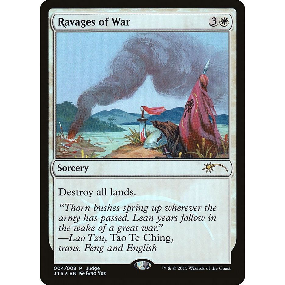 Image for Ravages of War (4) (JDG) - Magic: The Gathering