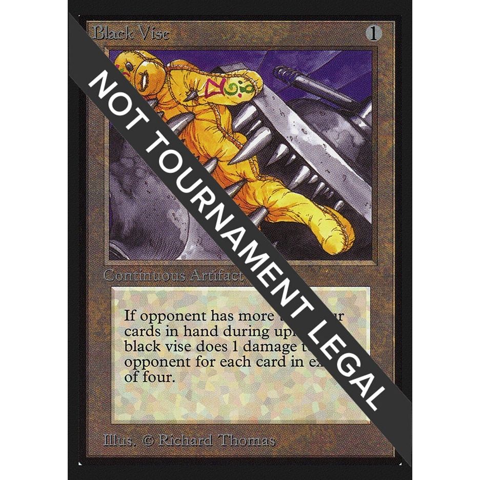 Image for Black Vise (IE) (IED) - Magic: The Gathering
