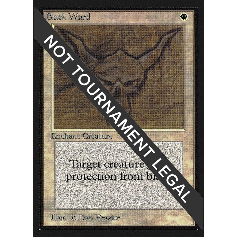 Image for Black Ward (IE) (IED) - Magic: The Gathering