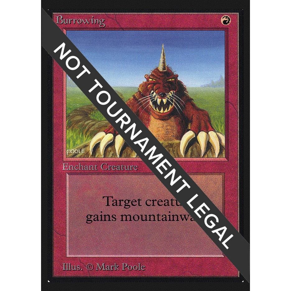 Image for Burrowing (IE) (IED) - Magic: The Gathering