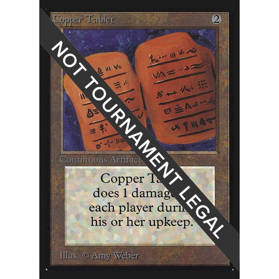 Image for Copper Tablet (IE) (IED) - Magic: The Gathering