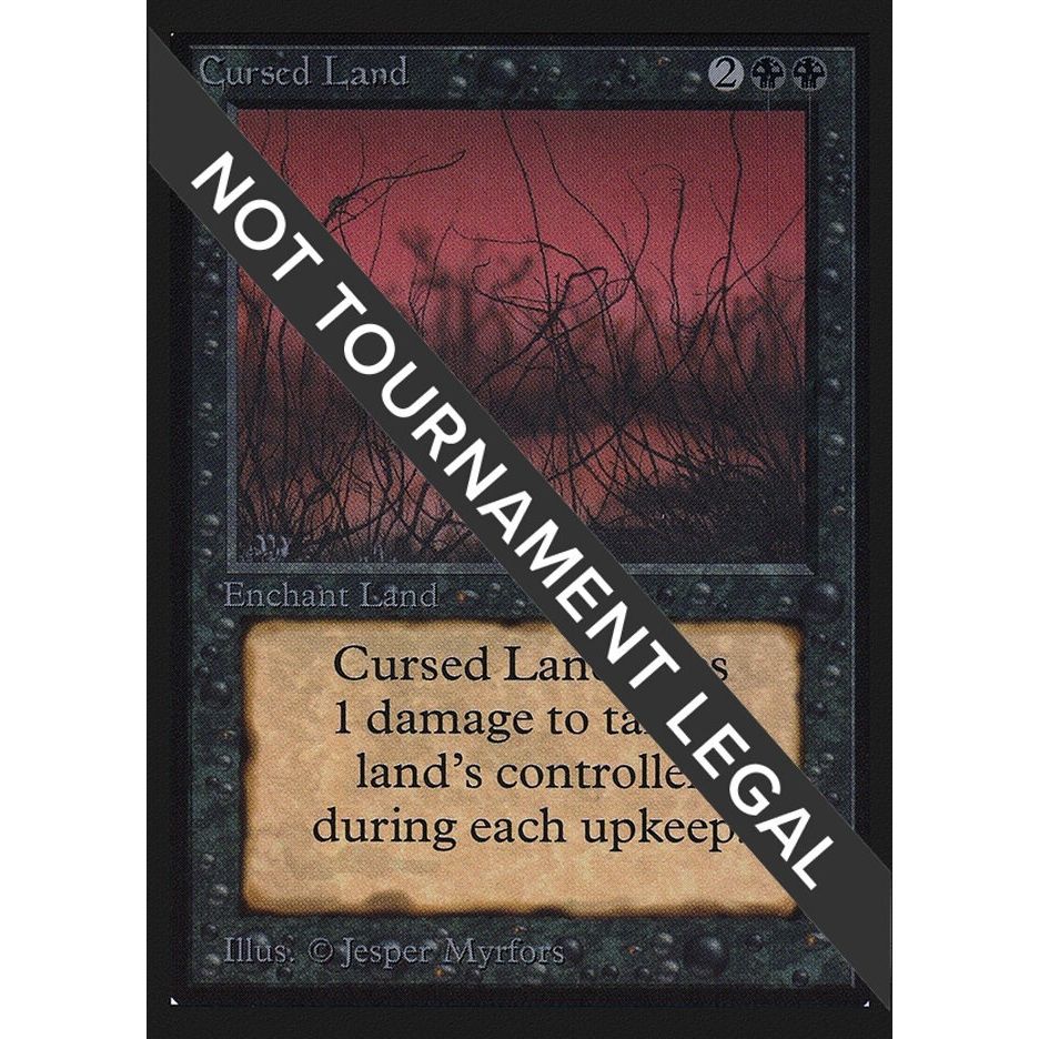 Image for Cursed Land (IE) (IED) - Magic: The Gathering